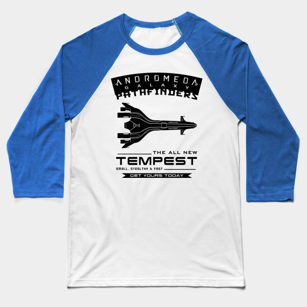 All New Tempest Baseball T-Shirt by AngoldArts